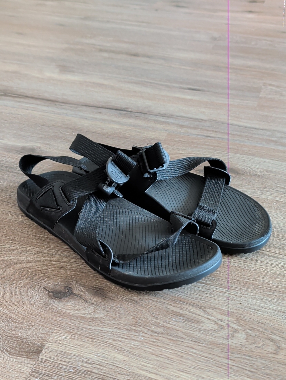 Chaco Men's Black Z/Classic Adjustable Webbing Sandals
